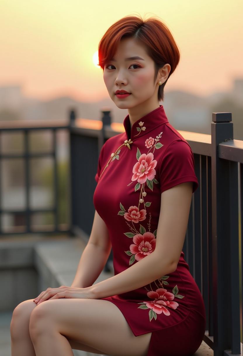 竹林国风剑舞